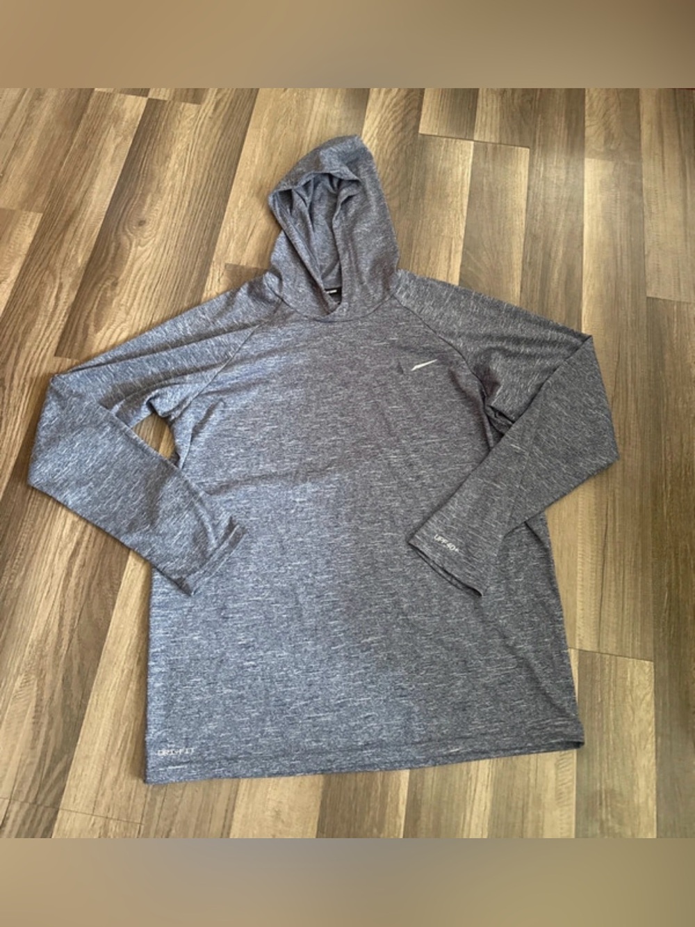 Nike Swim Hydroguard Essential Men's Dri-FIT UV Long Sleeve Hooded Top size M